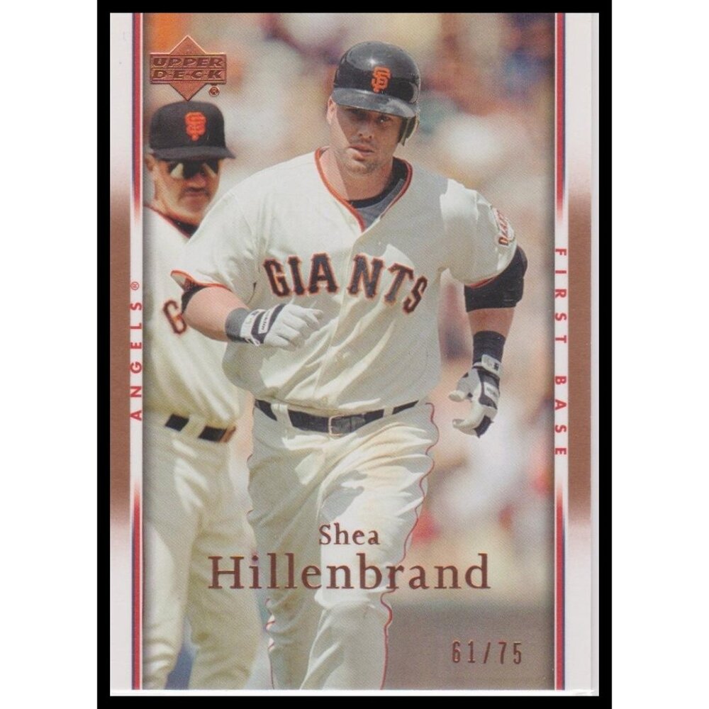 2007 Upper Deck #429a Shea Hillenbrand